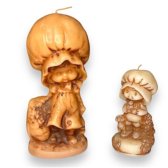 Vintage 1970’s Hallmark Holly Hobbie 2 Piece Collectible Candle Set Never Burned - Picture 2 of 8